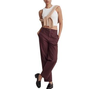 Madewell Women's Burgundy Jeans